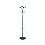 Alba Chromy Coat Stand Chrome/Black PMCLAS