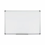 Non-Magnetic Whiteboard 1200x900mm Blue Frame MB1412036