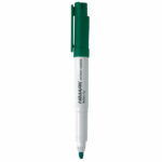 Drywipe Bullet Tip Marker Green (Pack of 10)