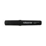 Himark Permanent Chisel Tip Black Marker (Box of 12)
