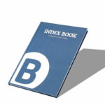 Banner Ruled A-Z IDX A4 Casebound Book
