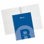 Banner A4 Wire Bound Refill Pad - 160 Pages - Feint Ruled - 9100025