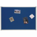 Banner Felt Noticeboard 900x600mm Blue FA0343170
