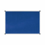 Banner Felt Noticeboard 1200x1800mm Blue FA2743170-007