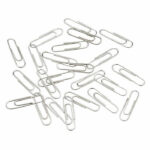Banner Paperclips Small Plain 25mm