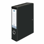 Banner Paper Covered Box File Foolscap 70mm Black (Pack of 1) 9386001