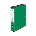Banner Paper Covered Box File Foolscap 70mm Green (Pack of 1) 9386003