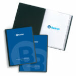 Banner Presentation Display Book 20 Pocket Black (Pack of 1) 9412012