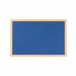 Bi-Office Earth Felt Notice Board 1200x900mm Blue RFB1443233