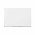Bi-Office Earth-It Non-Magnetic Melamine Drywipe Board 1800x1200mm Aluminium Frame MA2700790