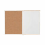Bi-Office Cork and Drywipe Combination Board 600x400mm MX03001010