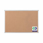 Bi-Office Earth-It Aluminium Frame Cork Board 900x600mm CA031790