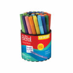 Berol Colourbroad Pen Water Based Ink Assorted (Pack of 42) CBT S0375970