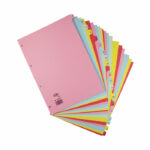 Elba A-Z Card Dividers A4 Assorted 400021450