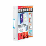 Elba Vision 25mm 2 O-Ring Presentation Binder A4 White 100080889
