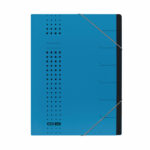 Elba Chic Heavyweight Organiser File 7 Part A4 Blue 400002020