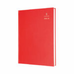 Collins Academic Diary Day Per Page A4 Red 24-25 44MRED24