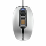 Cherry MC 4900 Wired Fingerprint Mouse Silver/Black JM-A4900