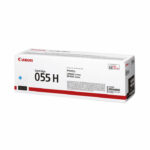 Canon 055H Toner Cartridge High Yield Cyan 3019C002