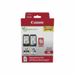 Canon PG-575XL/CL-576XL Inkjet Cartridges + Glossy Photo Paper Value Pack Black/Colour 5437C006