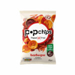 Popchips Crisps Barbeque Sharing Bag 85g (Pack of 8) 0401235
