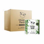 Cheeky Panda Bamboo 3-Ply 4x 200 Sheets Toilet Rolls (Pack of 6) 1102181