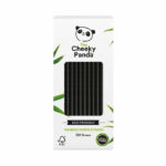 Cheeky Panda Bamboo Paper Straw Black (250 Pack) 0111130