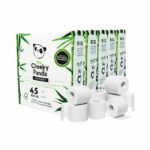 Cheeky Panda 3-Ply Toilet Tissue 5x 9 Rolls (Pack of 45) PFTOILT9X5