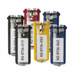 Durable Key Clip Assorted (Pack of 6) 195700