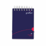 Graffico Polypropylene Wirebound Notepad 140 Pages A7 EN13139