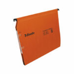 Esselte Orgarex 15mm Lateral File A4 Orange (Pack of 25) 21628