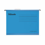 Esselte Classic Foolscap Blue Suspension File (Pack of 25) 90334
