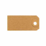 Unstrung Tags 1A 70 x 35mm Buff Single (1000 Pack) TG8021