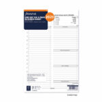 Filofax Refill Day Per Page A4 2025 FX1076925