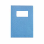 GBC LeatherGrain A4 Binding Cover with Window 250gsm Blue (Pack of 50) 46735E