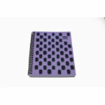 Europa Splash Notebooks 160 Lined Pages A5 Purple Cover (Pack of 3) EU1504Z