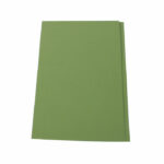 Exacompta Guildhall Square Cut Folder 315gsm Foolscap Green (Pack of 100) FS315-GRNZ