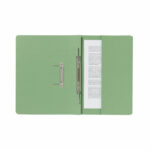 Exacompta Guildhall Pocket Spiral File 285gsm Green (Pack of 25) 347-GRNZ