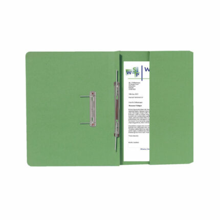 Exacompta Guildhall Right Hand Transfer Spiral Pocket File Foolscap Green (Pack of 25) 211/90662Z