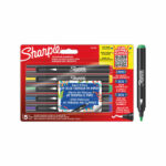 Sharpie Marker Paint Pens Assorted (Pack of 5) 2201069