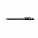 PaperMate Flexgrip Ultra Retractable Ballpoint Pen Medium Black (Pack of 12) S0190393