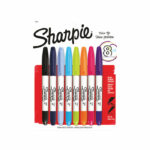 Sharpie Permanent Marker Twin Tip Assorted (Pack of 8) 2065409