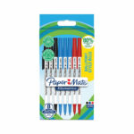 PaperMate Kilometrico Ballpoint Pen Medium 1.0mm Assorted (Pack of 8) 2187680