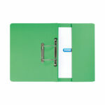 Elba Spring Pocket File Mediumweight Foolscap Green (Pack of 25) 100090147