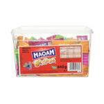 Haribo Maoam Stripes Sweets Drum 840g 58047