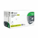 Shield Powder-Free Nitrile Gloves Large Blue (100 Pack) GD19