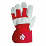 Polyco Premium Rigger Gloves Chrome Red (10 Pack) LR158R
