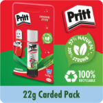 Pritt Stick Medium 22g Glue Stick (12 Pack) 1456074