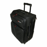 Monolith Wheeled Overnight Laptop Case w/Removable Case Black 1329