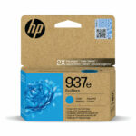 HP 937E EvoMore Ink Cartridge High Yield Cyan 4S6W6NE
